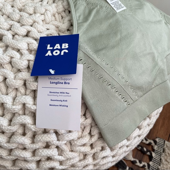 Joy Lab Mesh Racerback Sports Bra - Picture 6 of 7